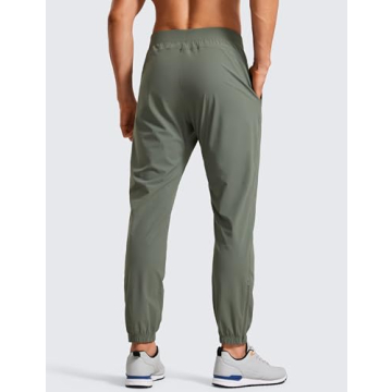 CRZ YOGA Lightweight Joggers with Ankle Zippers