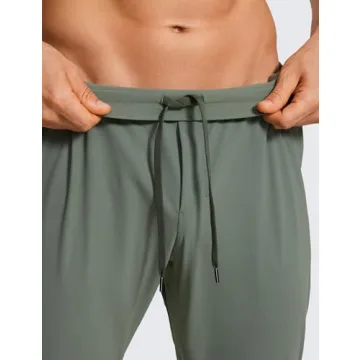 CRZ YOGA Lightweight Joggers with Ankle Zippers