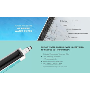 GE RPWFE Refrigerator Water Filter - Clean Water Guaranteed