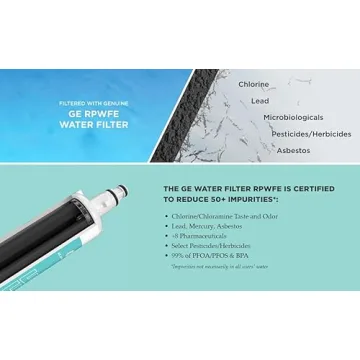 GE RPWFE Refrigerator Water Filter - Clean Water Guaranteed