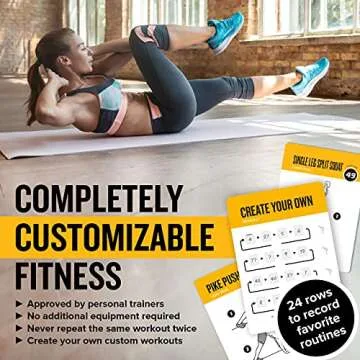 NewMe Fitness Bodyweight Workout Cards for All Levels