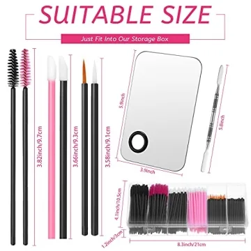260 Disposable Makeup Tools Kit for Perfect Application