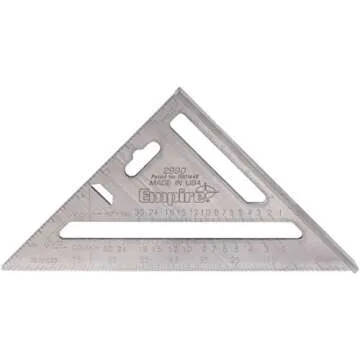 Empire Level 2990 Heavy Duty Magnum Rafter Square 7-1/2-Inch Length