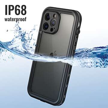 Transy Waterproof iPhone 13 Pro Max Case - Full Body Protection Case for iPhone 13 Pro Max 6.7 inch ...