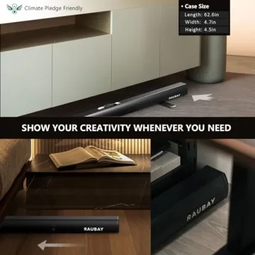 RAUBAY 59.8x82.7in Blue Screen Backdrop for Creators