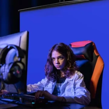 RAUBAY 59.8x82.7in Blue Screen Backdrop for Creators