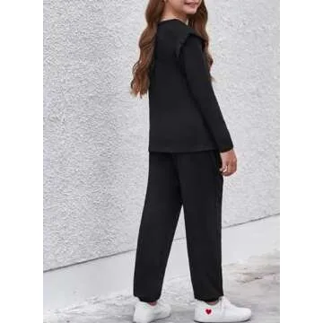 DOKOTOO KIDS Girl's Fashion Pants Set Stylish & Comfortable