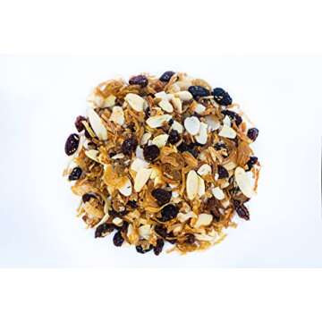 Jamie Geller Jeweled Almond Pilaf Mix | 2 Pack, 5 oz bag (142g) | OU KOSHER PAREVE | Seasonings for Rice and other Grains