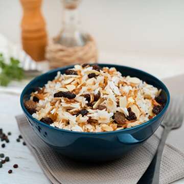 Jamie Geller Jeweled Almond Pilaf Mix | 2 Pack, 5 oz bag (142g) | OU KOSHER PAREVE | Seasonings for Rice and other Grains