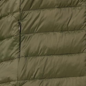 Packable Lightweight Women’s Olive Puffer Jacket