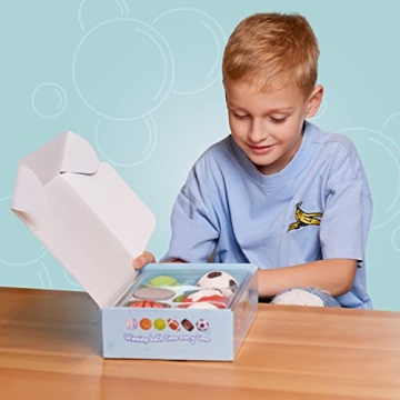 Bathletes Sporty Kids Bath Bombs - Fun & Relaxing Bath Toys