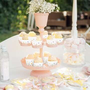 Colorful Spring Wildflower Baking Cups for Cupcakes