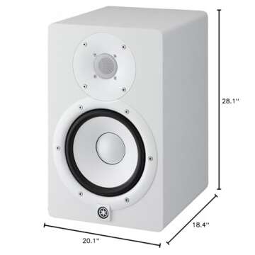 YAMAHA HS7W Studio Monitors - Professional Sound Quality