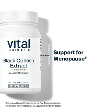 Vegan Black Cohosh Extract for Menopause & PMS Relief