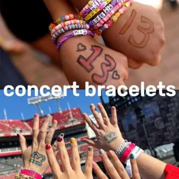 Friendship Bracelet Kit with 14000 Colorful Clay Beads