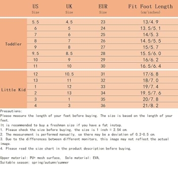 Light Up Sneakers for Toddlers - RAYCHY Red Shoes