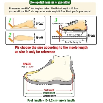 Light Up Sneakers for Toddlers - RAYCHY Red Shoes