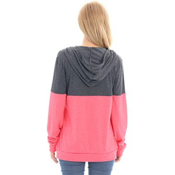 Bearsland Maternity Nursing Hoodie Soft Stylish Breastfeeding