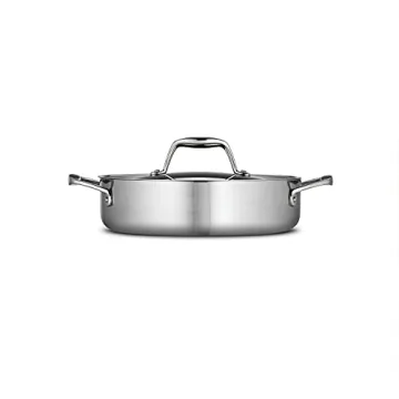 Tramontina 3 Qt Stainless Steel Covered Braiser
