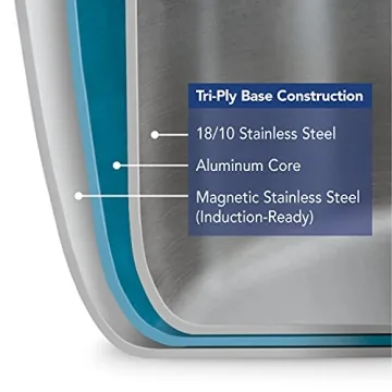 Tramontina 3 Qt Stainless Steel Covered Braiser