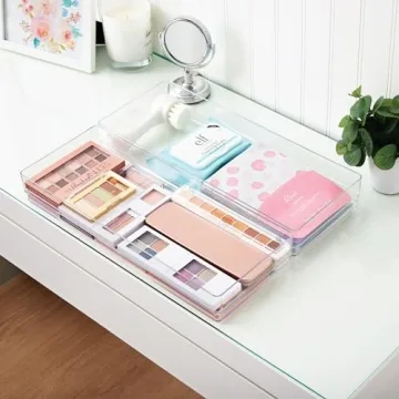 STORi Stackable Clear Drawer Organizer Set for All Rooms