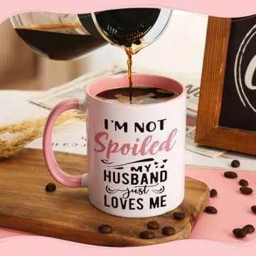 Gifts for Wife from Husband, Wife Gifts, Anniversary Wedding Christmas Gifts for Wife, Valentines Day Gifts, Wife Birthday Gift Ideas, Mothers Day Gifts for Wife, Wife Mug, Romantic Gifts for Her