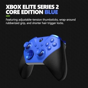 Xbox Elite Series 2 Core Wireless Controller Blue Gaming