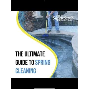 THE SIMPLE SCRUB Tile + Shower Scrubbing Mop Brush | Clean Bathroom, Kitchen, Hard to Reach Places |...