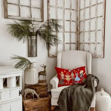 Christmas Pillow Covers 12x20 Inch Red Nutcracker Christmas Decor Winter Holiday Party Cushion Case Decoration for Sofa Couch