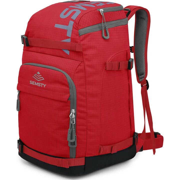 SEMSTY Waterproof Ski Boot Travel Bag 55L