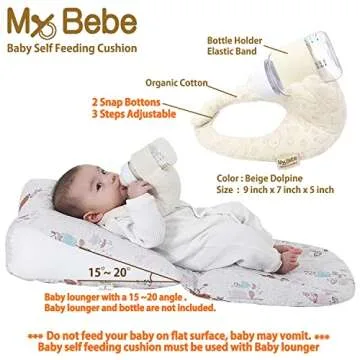 My Bebe Adjustable Self Feeding Cushion for Babies