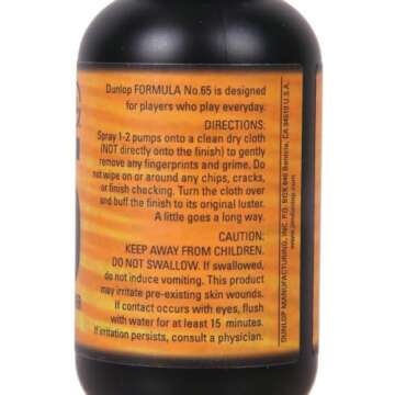 Dunlop 654 Formula 65 Guitar Polish & Cleaner 4oz.