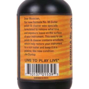 Dunlop 654 Formula 65 Guitar Polish & Cleaner 4oz.