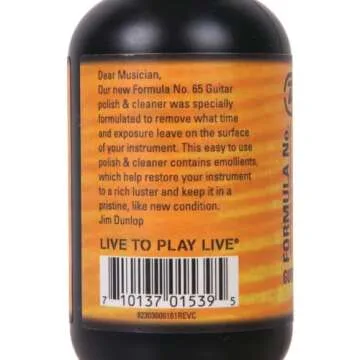 Dunlop 654 Formula 65 Guitar Polish & Cleaner 4oz.