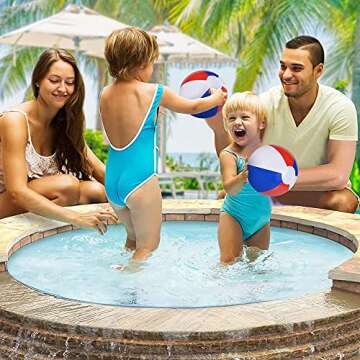 ArtCreativity 16" Beach Balls - Perfect Summer Party Fun