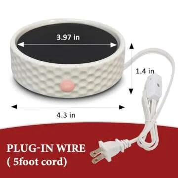 Electric Candle Warmer Plate for Jar Candles & Beverages