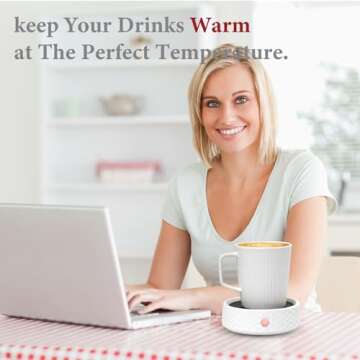 Electric Candle Warmer Plate for Jar Candles & Beverages