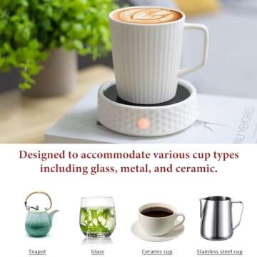 Electric Candle Warmer Plate for Jar Candles & Beverages