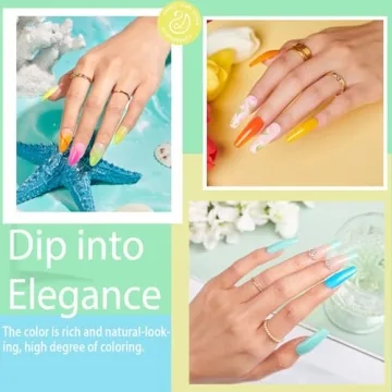 AZUREBEAUTY 170Pcs Dip Powder Nail Kit for Stunning Nails