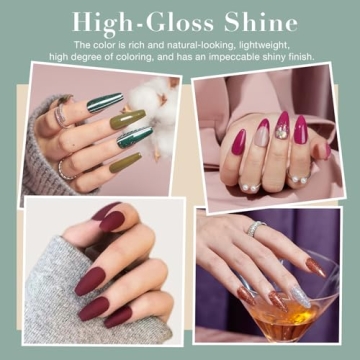 AZUREBEAUTY 170Pcs Dip Powder Nail Kit for Stunning Nails