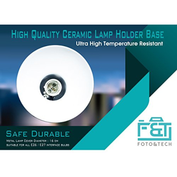 Foto&Tech Studio Lighting Kit with CFL Daylight Bulbs - 2 Pieces