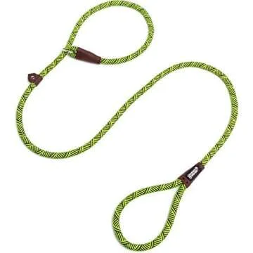 Friends Forever Extremely Durable Dog Rope Leash, Premium Quality Training Slip Lead, Reflective, Th...