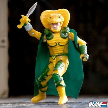 Super7 G.I. Joe Reaction+ Wave 02 - Serpentor (Cartoon) Action Figure