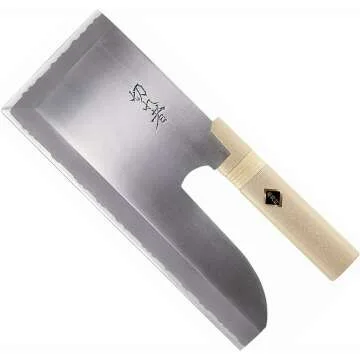 A-1042 Left-Handed Stainless Steel Noodle Knife - 10.6 Inches