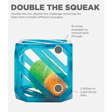 Outward Hound Puzzle Cube Interactive Dog Toy