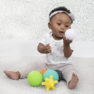 Infantino Textured Multi Ball Set for Sensory Development