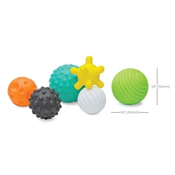 Infantino Textured Multi Ball Set for Sensory Development