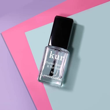 Londontown Duplex Base and Top Coat 12mL for Long Lasting Shine