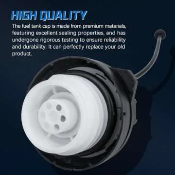 17670-T3W-A01 Gas Cap Fuel Cap For 2006-2021 Honda Accord/Civic/CR-V/HR-V/Pilot/Insight Odyssey/Crosstour/Fit/Accord Hybrid,2007-2020 Acura ILX/MDX/RDX/RL/TL/TSX 17670T3WA01