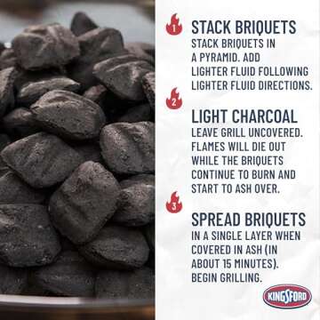 Kingsford Original Charcoal Briquettes - 16 lbs of BBQ Flavor